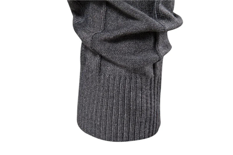 Ribbad turtleneck sweater