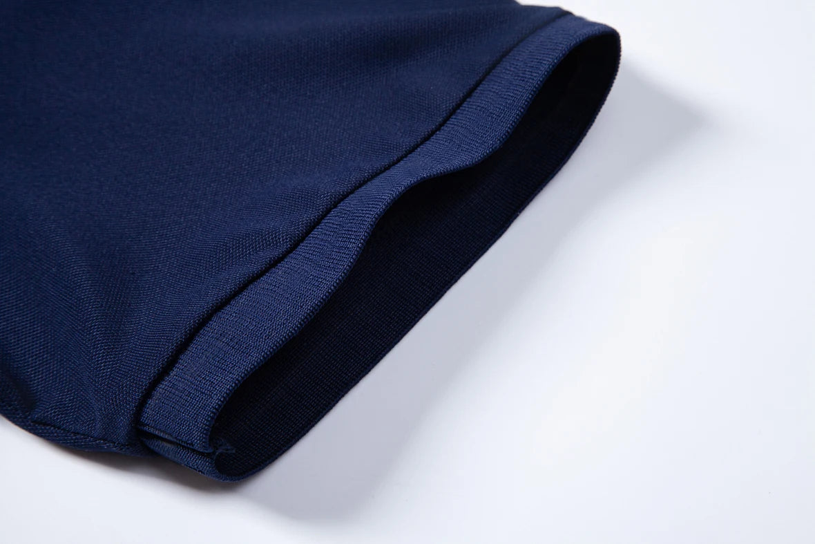 Kortärmad polo shirt med klassisk knappslå