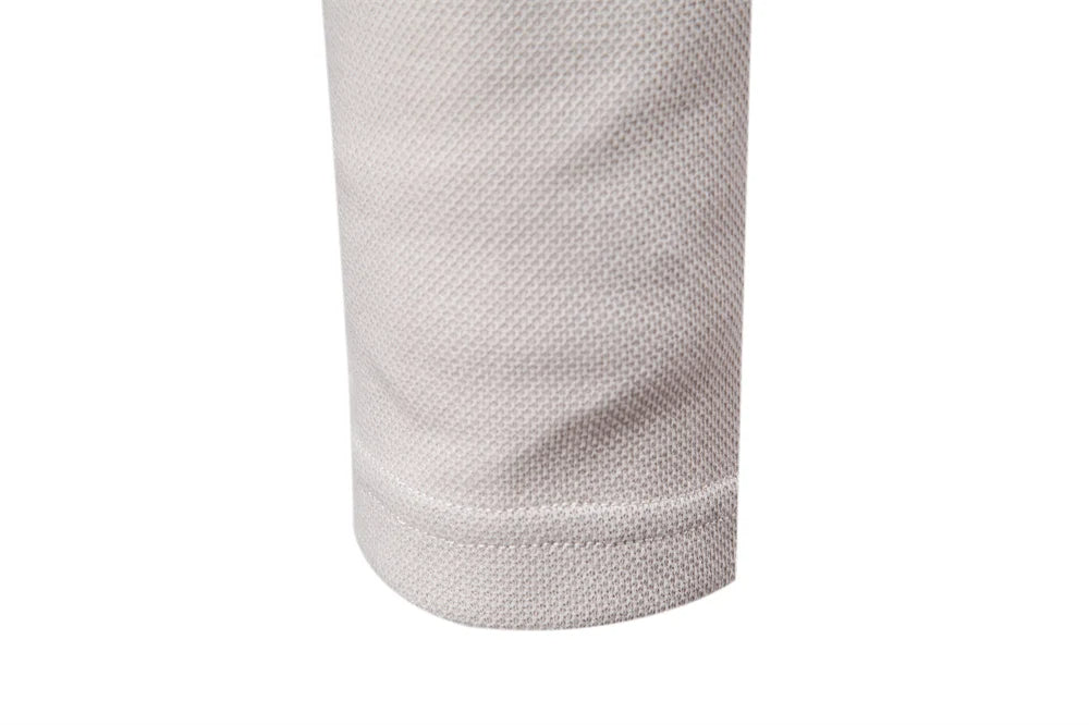 Långärmad polo shirt med krage