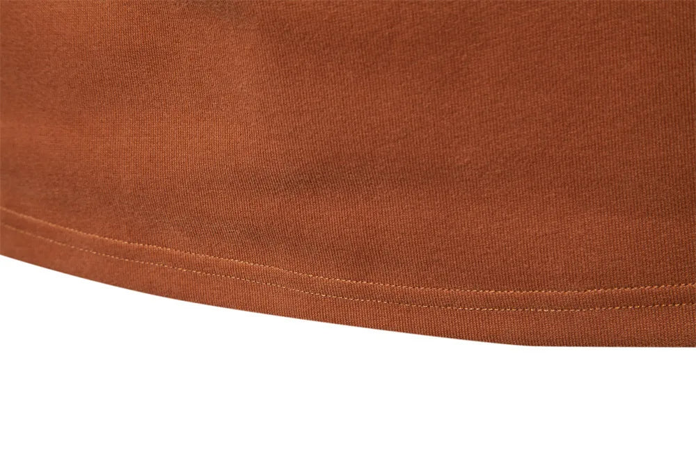 Half zip sweatshirt med polokrage