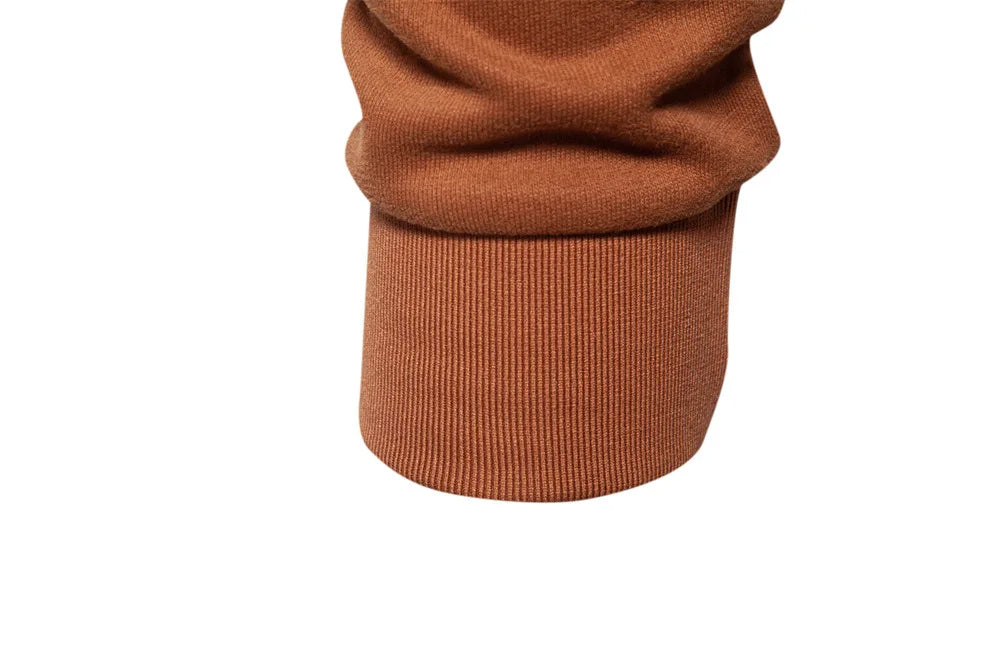 Half zip sweatshirt med polokrage