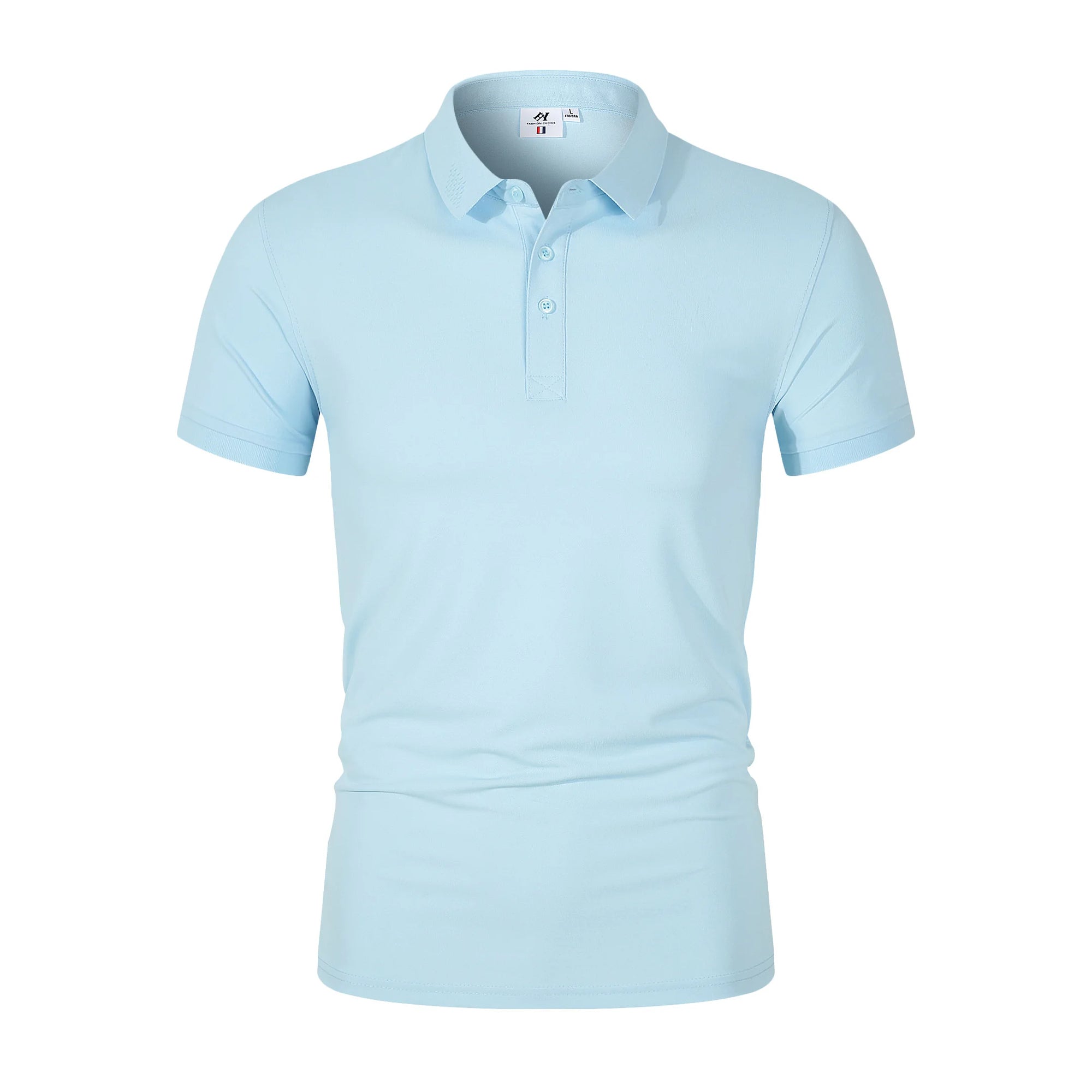Slim fit kortärmad polo shirt