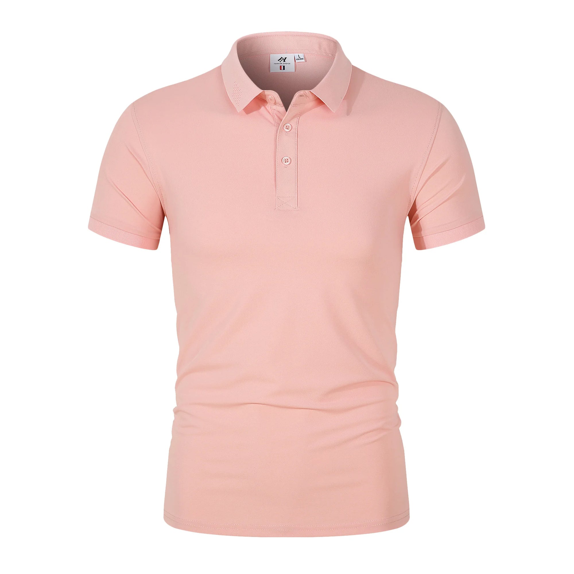 Slim fit kortärmad polo shirt
