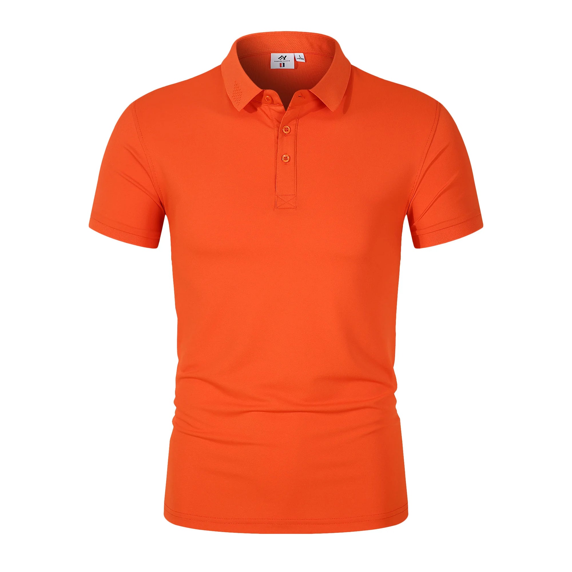 Slim fit kortärmad polo shirt