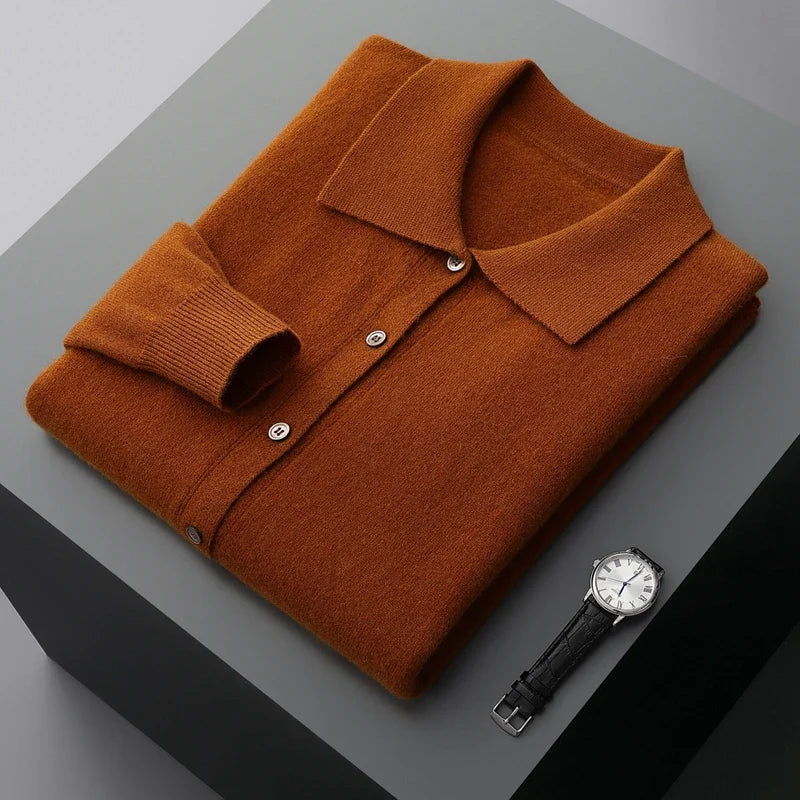 Cardigan i Ull och Cashmere
