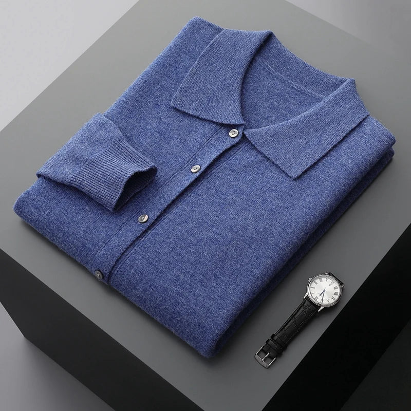 Cardigan i Ull och Cashmere