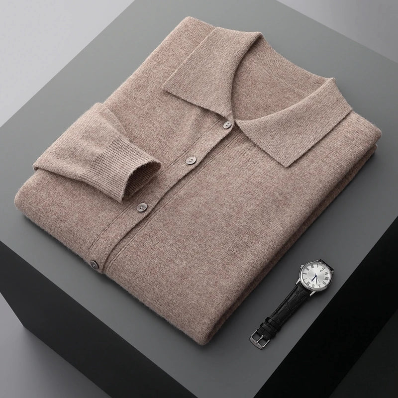 Cardigan i Ull och Cashmere