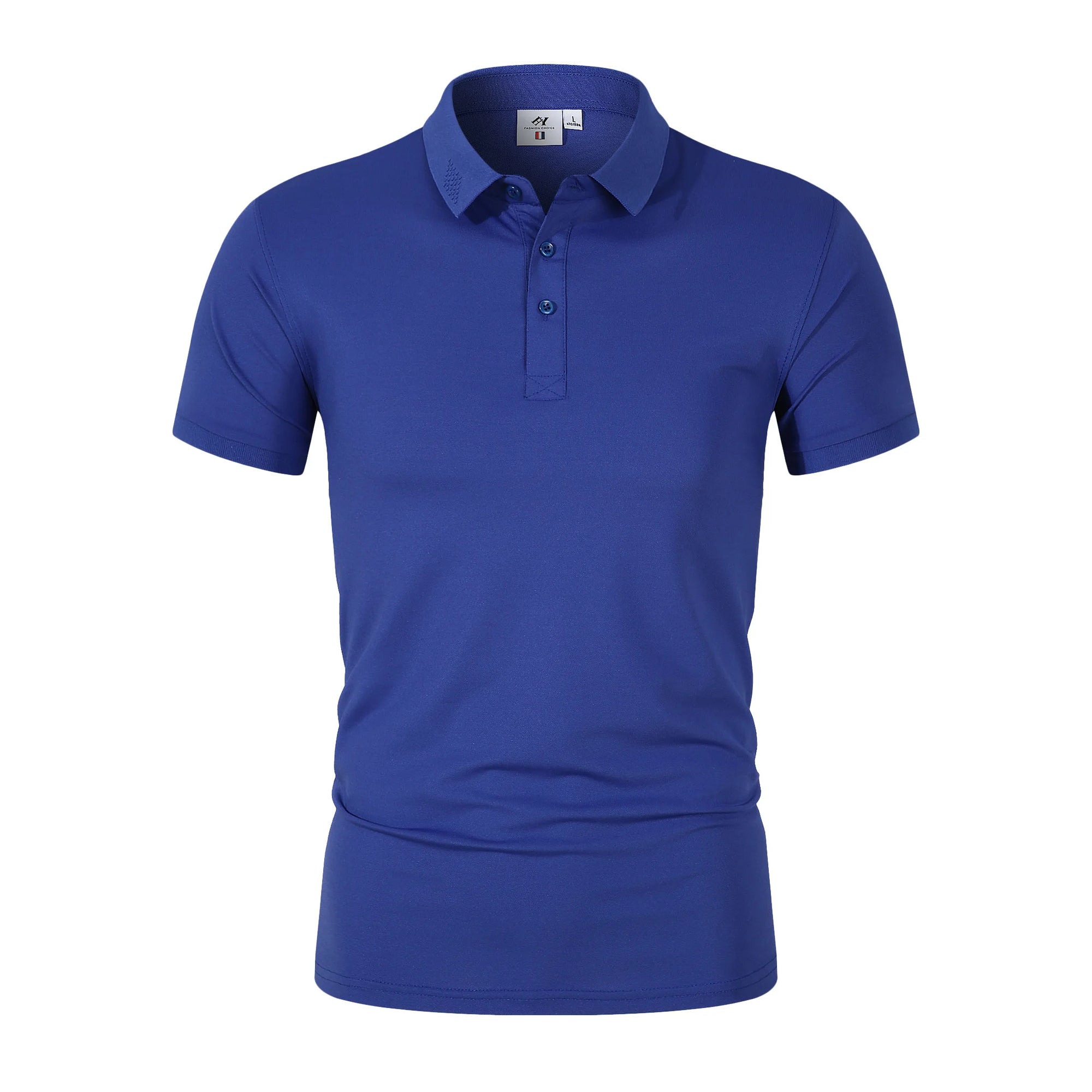 Slim fit kortärmad polo shirt