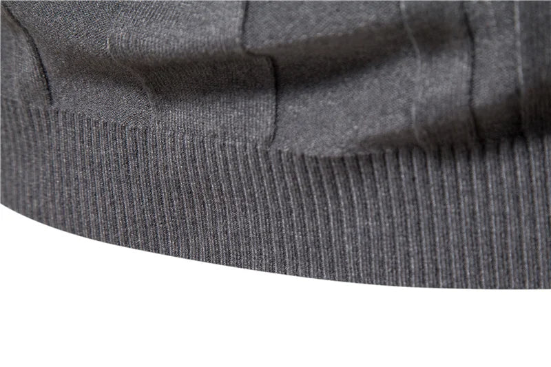 Ribbad turtleneck sweater