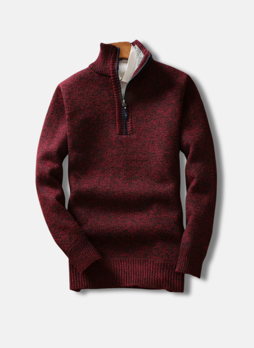 Sweater Halfzip Regular Fit