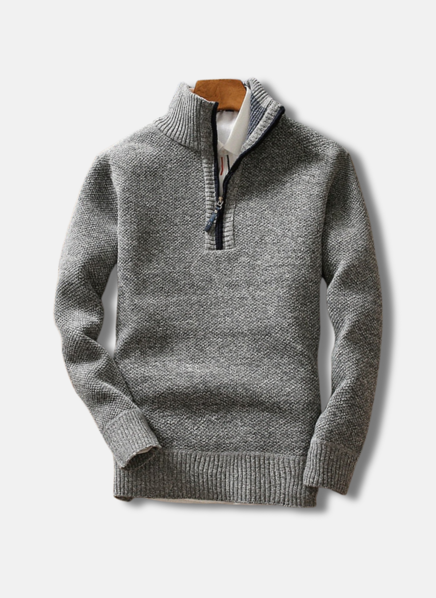 Sweater Halfzip Regular Fit