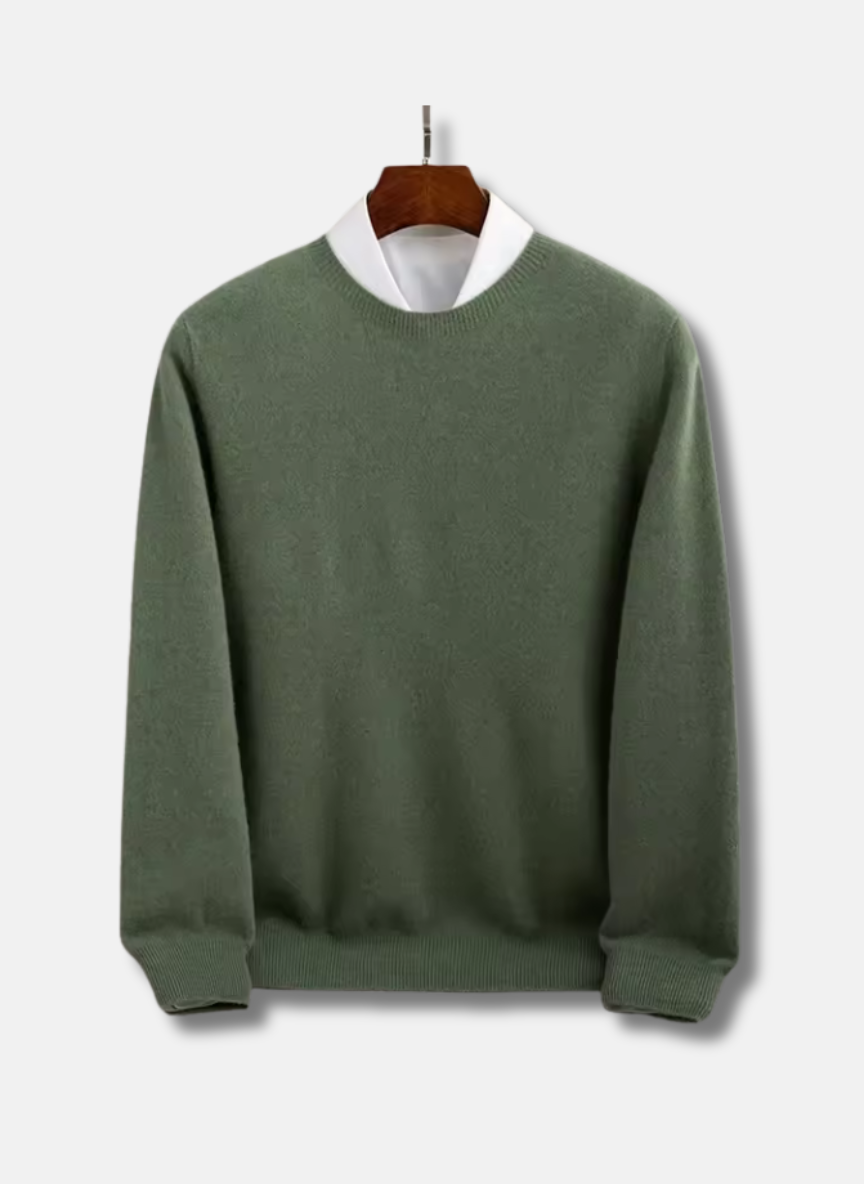 Sweater Rundhals Slim Fit