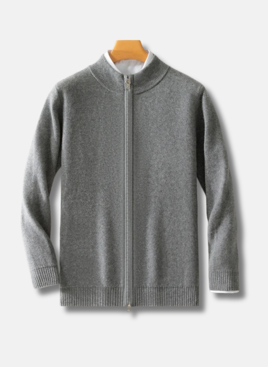 Sweater Merino Zip Herr