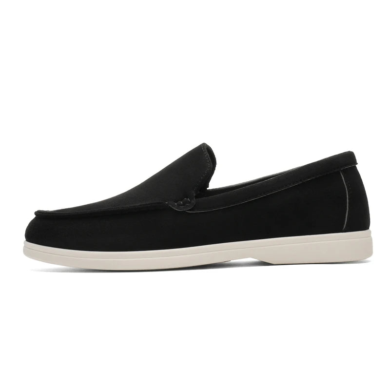 Slip-on loafers i mockaimitation