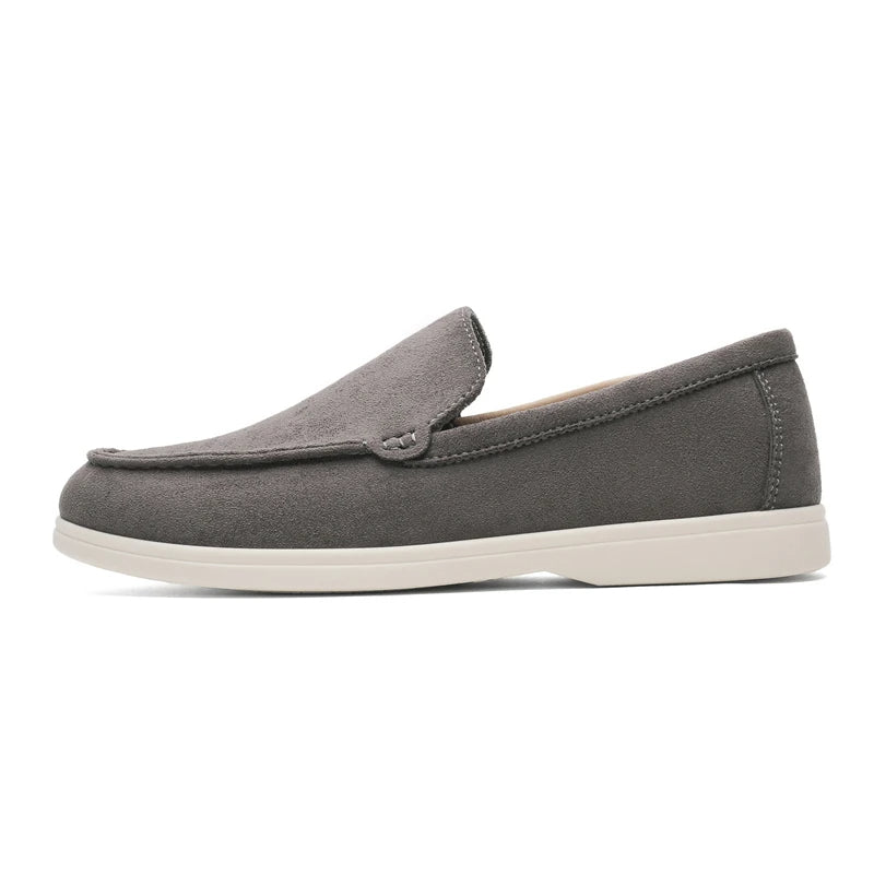 Slip-on loafers i mockaimitation