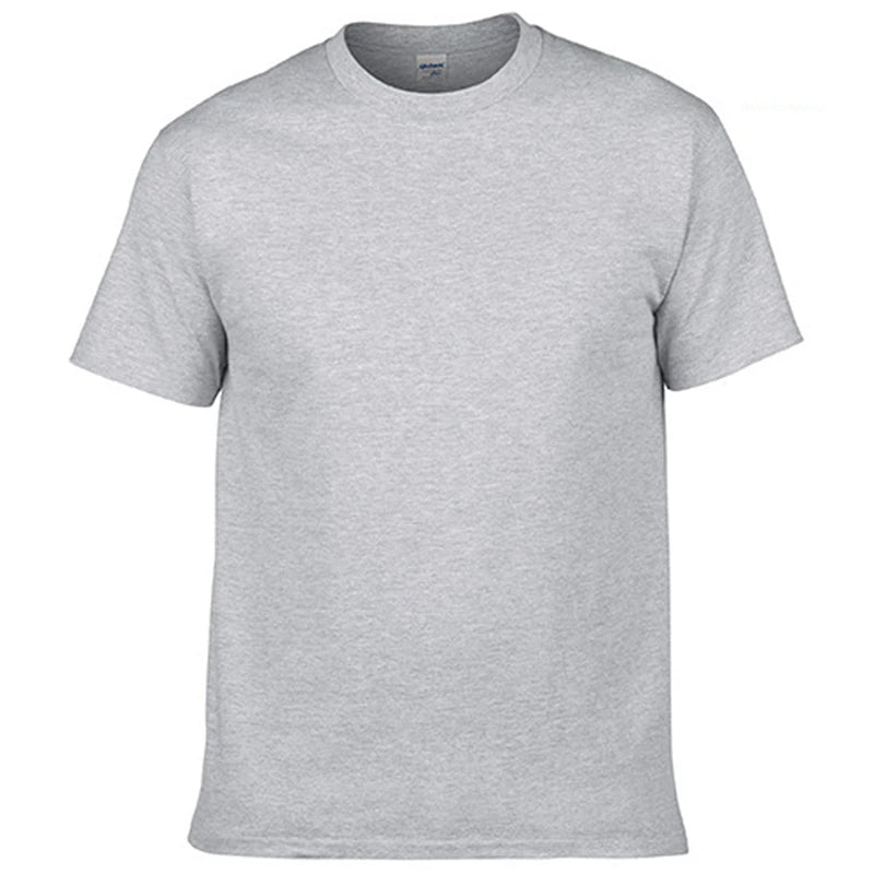 Klassisk bomulls t-shirt med rund hals