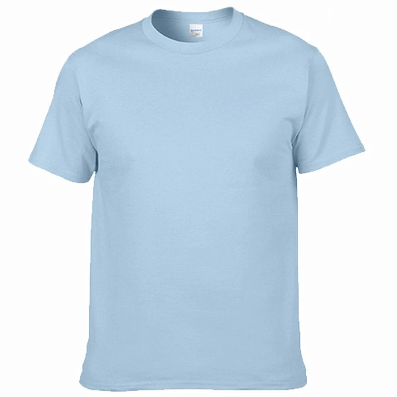 Klassisk bomulls t-shirt med rund hals